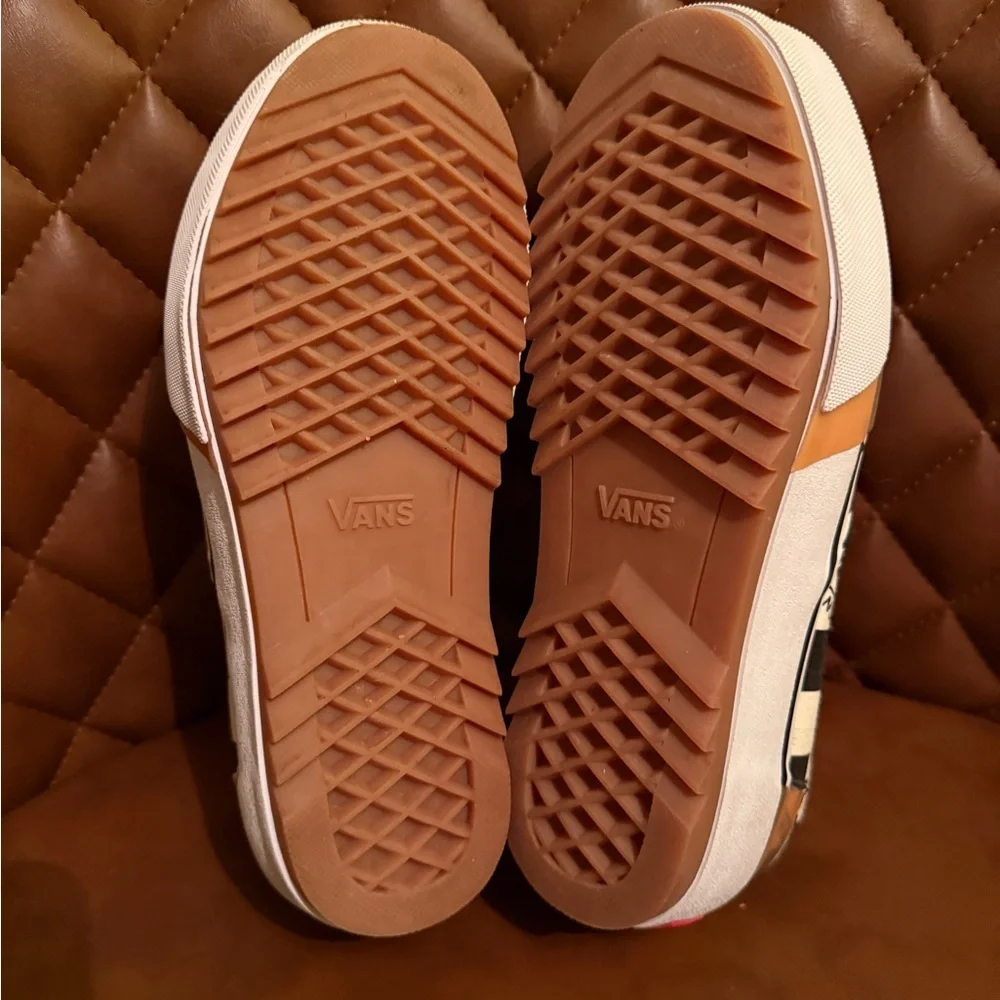 Vans Era Stacked Checkerboard Slip-Ons - Picture 5 of 6